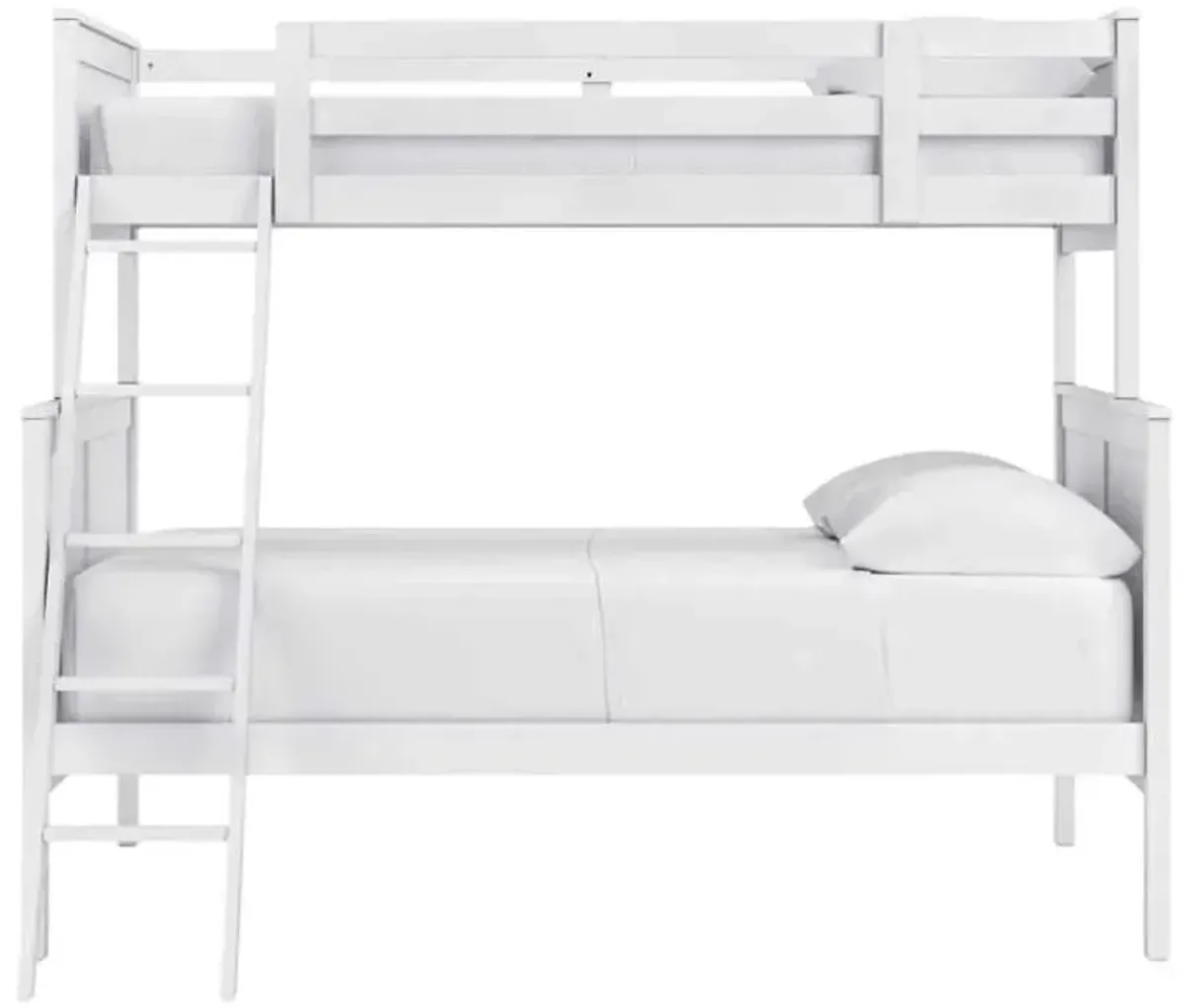 Signature Design by AshleyÂ® Nextonfort White Twin Over Full Bunk Bed