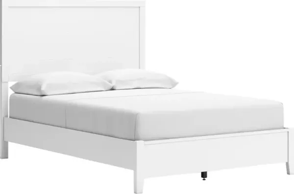 Signature Design by AshleyÂ® Binterglen 3-Piece White Full Panel Bedroom Set
