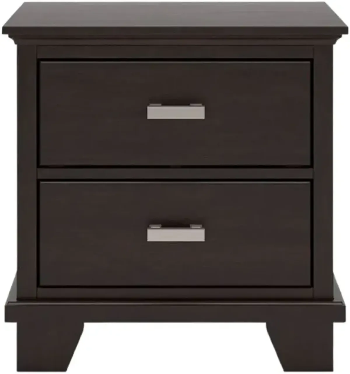 Signature Design by AshleyÂ® Covetown Dark Brown Nightstand