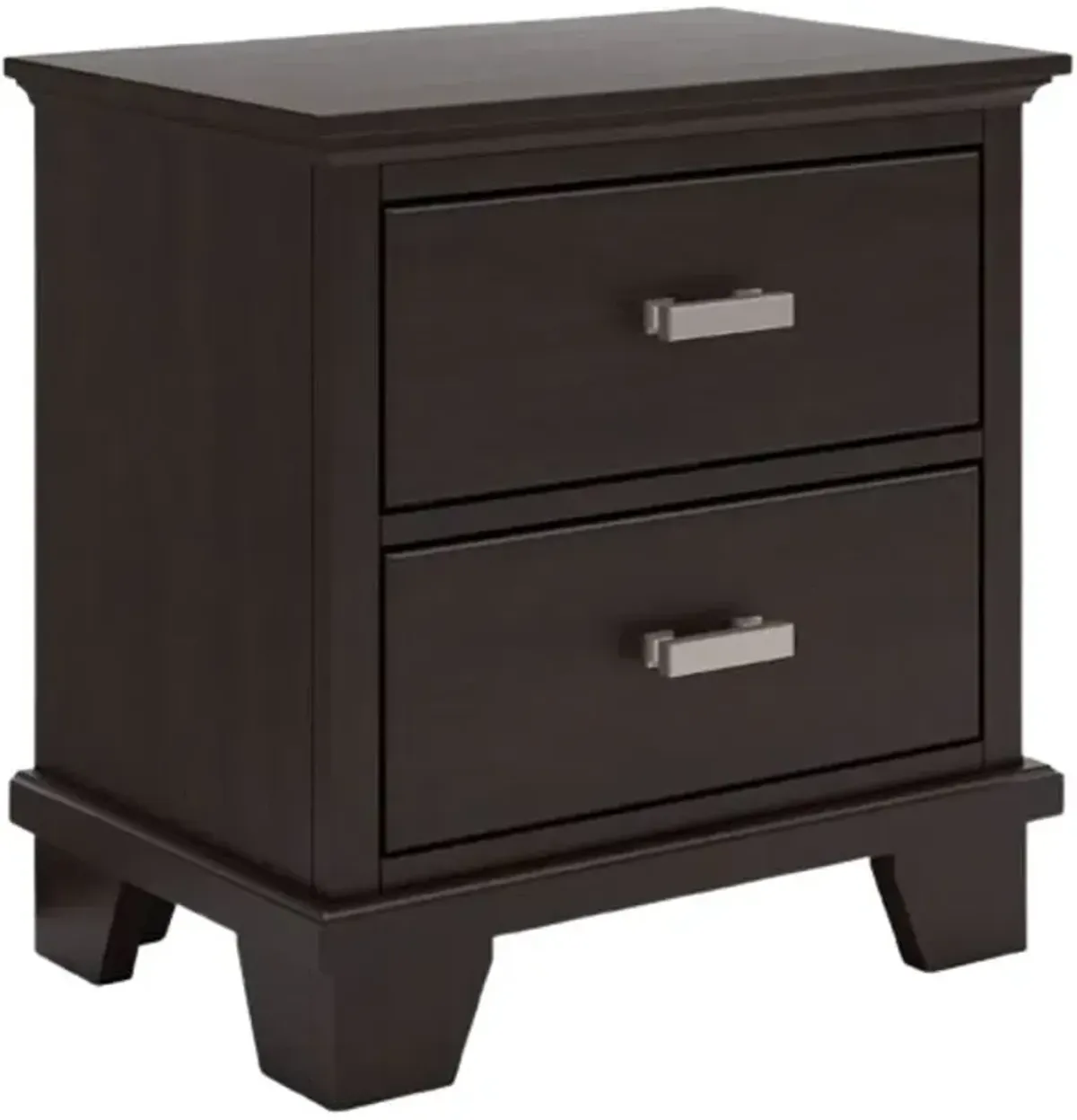 Signature Design by AshleyÂ® Covetown Dark Brown Nightstand