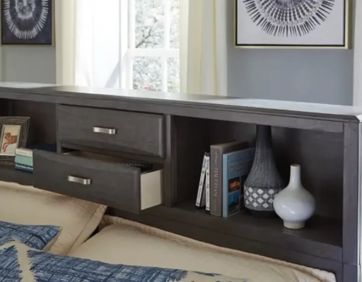 Signature Design by AshleyÂ® Caitbrook Gray Queen Storage Bed