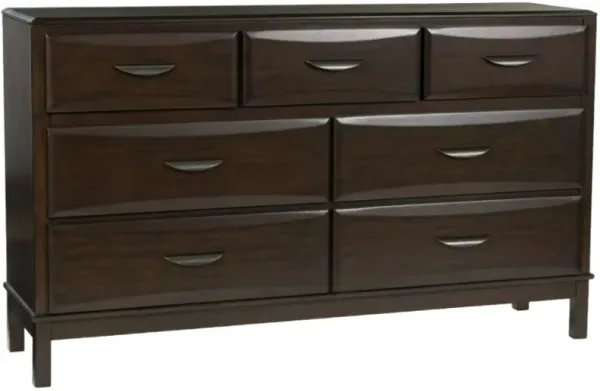 BenchcraftÂ® Vanmore Dark Brown Dresser