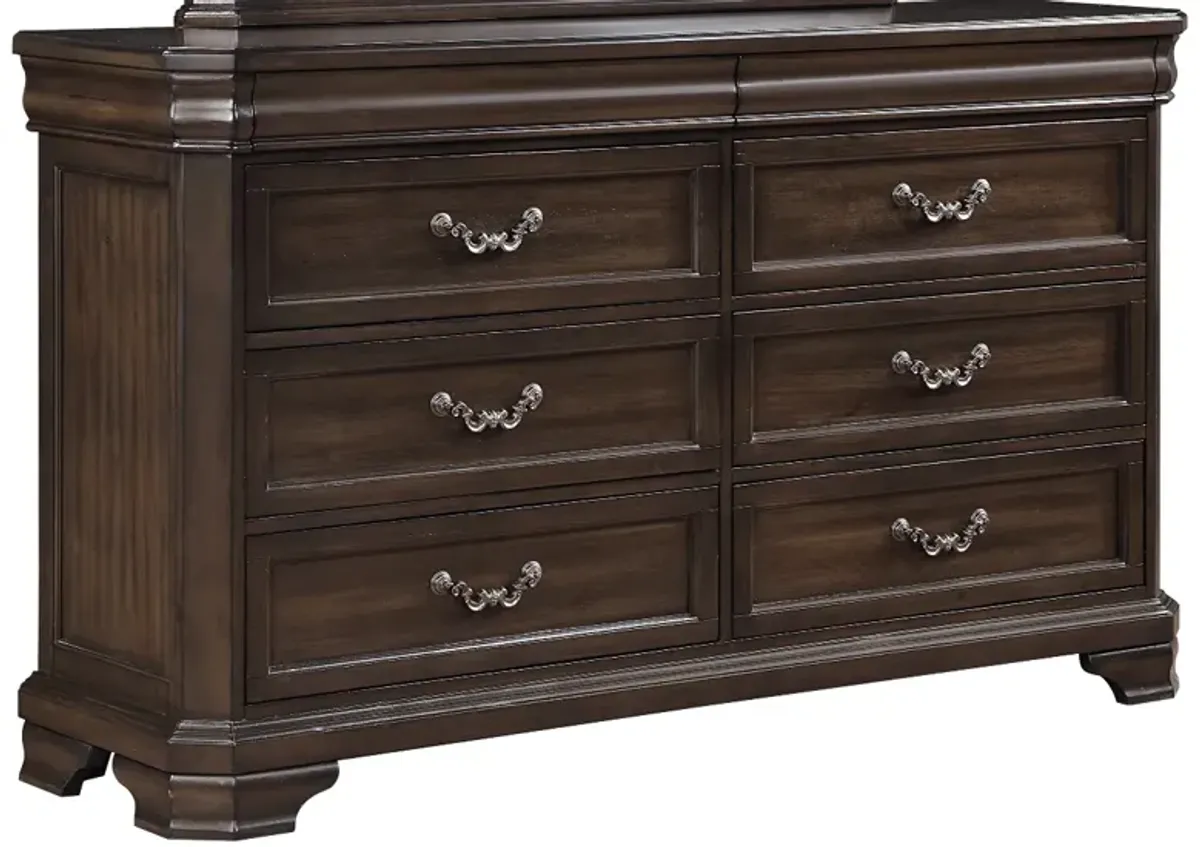 New ClassicÂ® Home Furnishings Lyndhurst Walnut Dresser