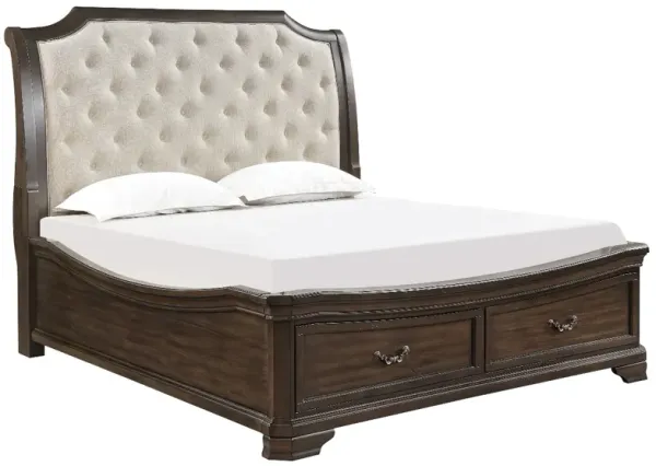 New ClassicÂ® Home Furnishings Lyndhurst Walnut King Panel Bed