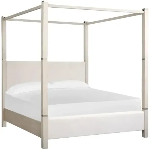 Magnussen HomeÂ® Addison Lane White Queen Poster Bed
