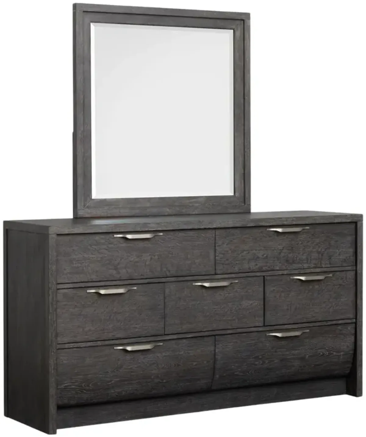 Magnussen HomeÂ® Kinsley Black Heron Dresser and Mirror