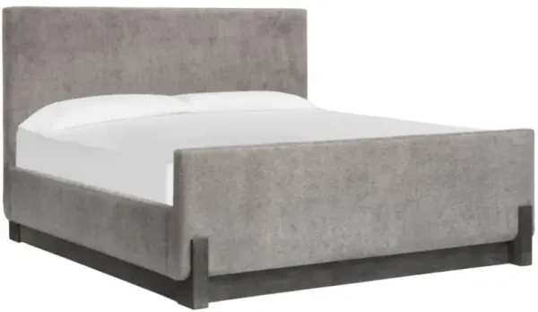 Magnussen HomeÂ® Kinsley Black Upholstered King Panel Bed