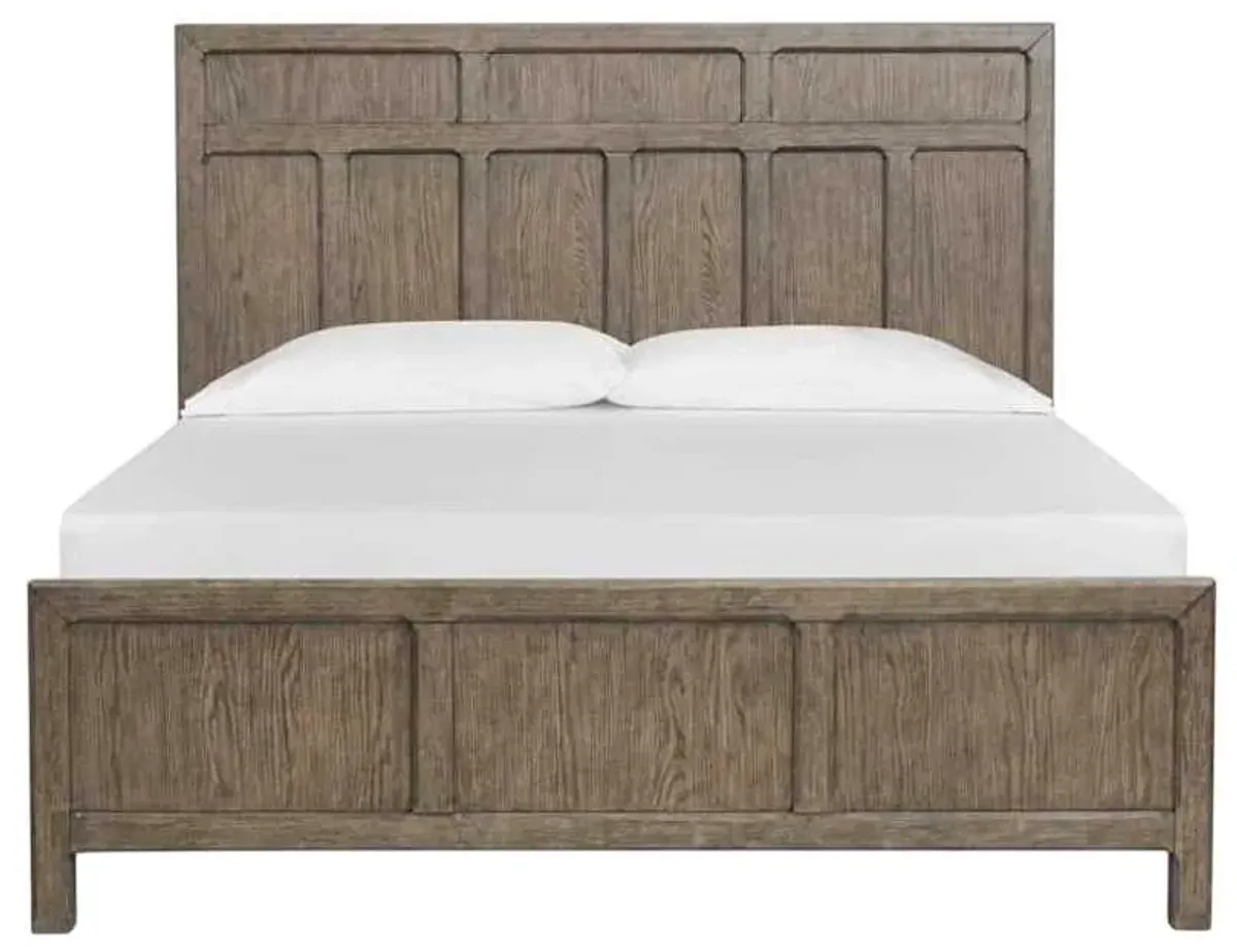Magnussen HomeÂ® Claremont Smokey Taupe Queen Panel Bed