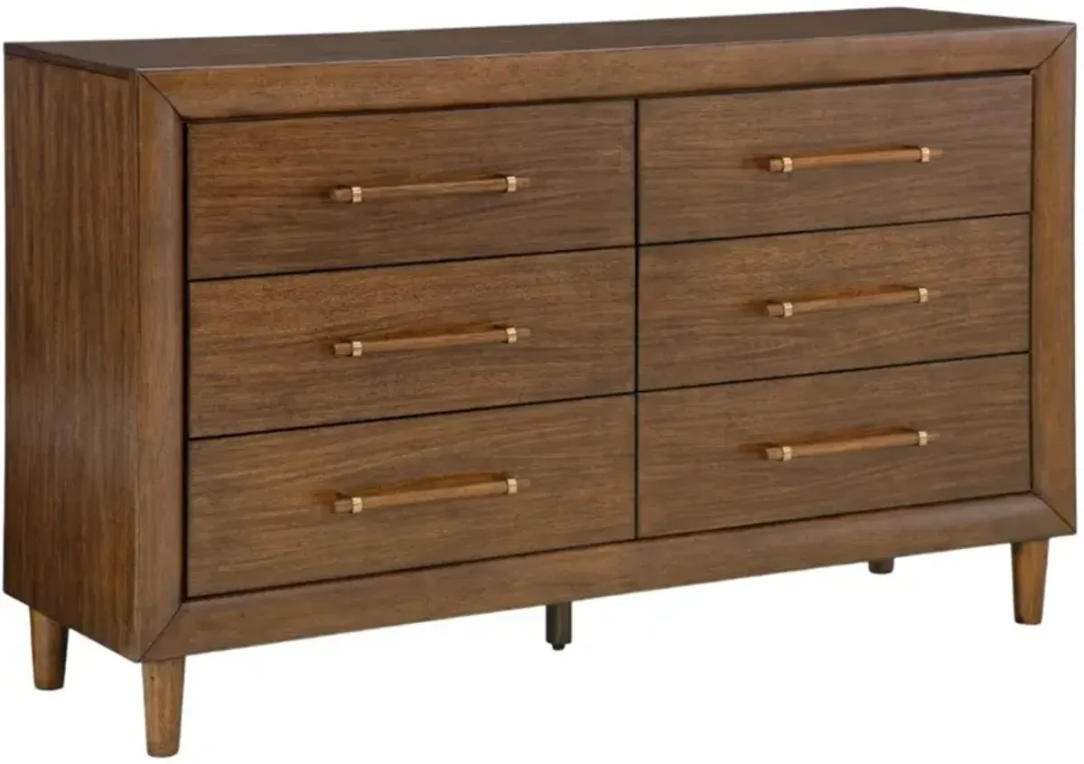 Signature Design by AshleyÂ® Lyncott Brown Dresser