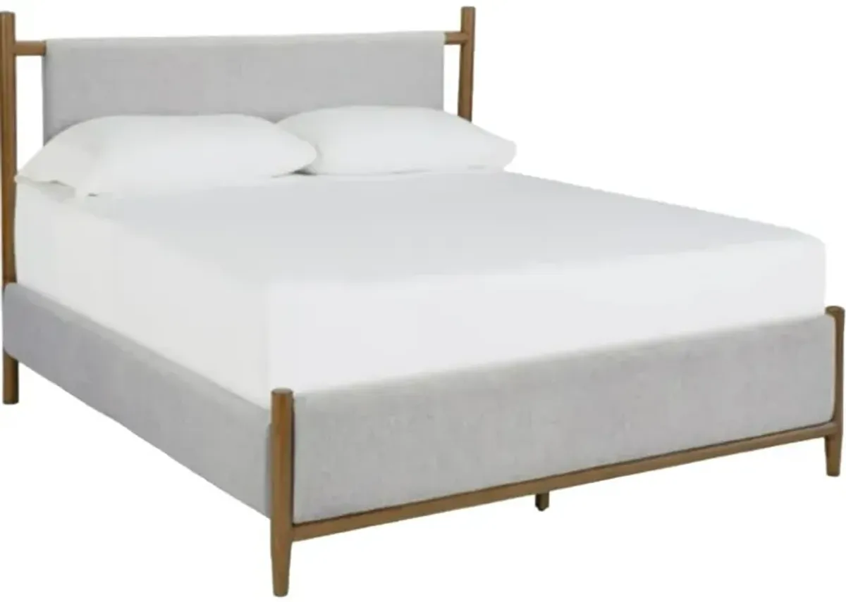 Signature Design by AshleyÂ® Lyncott Gray King Upholstered Panel Bed