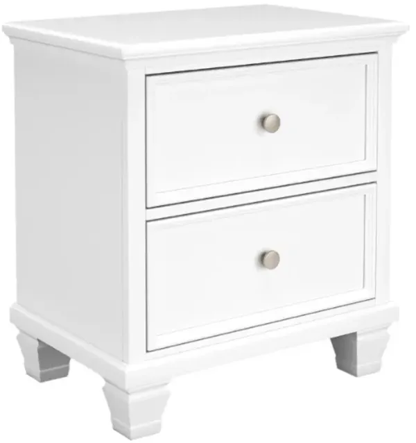 Signature Design by AshleyÂ® Fortman White Nightstand