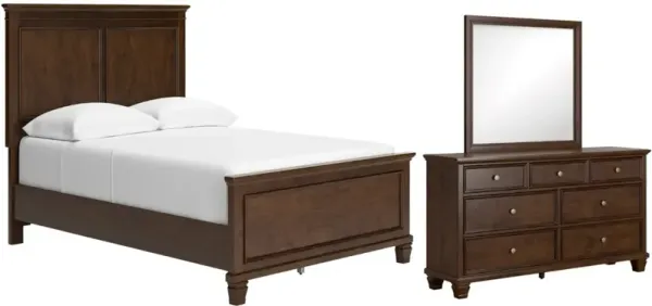 Signature Design by AshleyÂ® Danabrin 3-Piece Brown Full Panel Bed Set