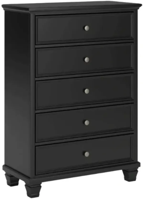 Signature Design by AshleyÂ® Lanolee Black Chest