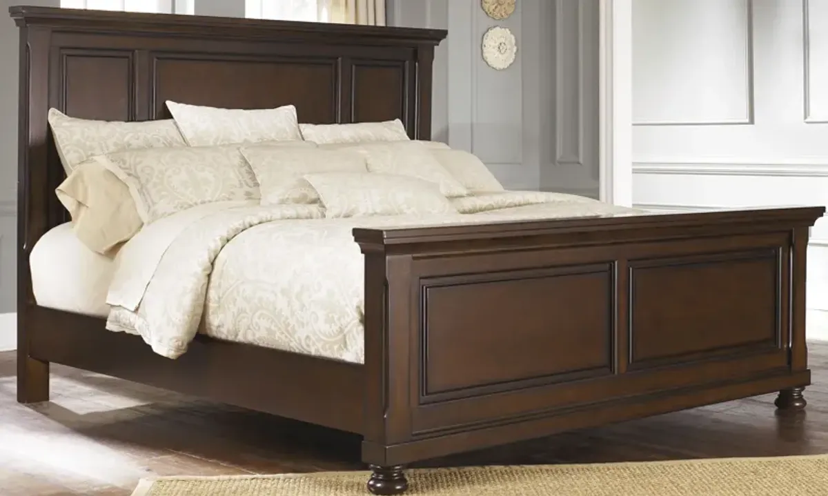 MillenniumÂ® by AshleyÂ® Porter 4-Piece Rustic Brown Queen Bedroom Set
