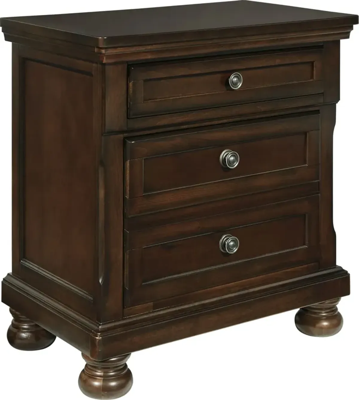 MillenniumÂ® by AshleyÂ® Porter Rustic Brown Nightstand