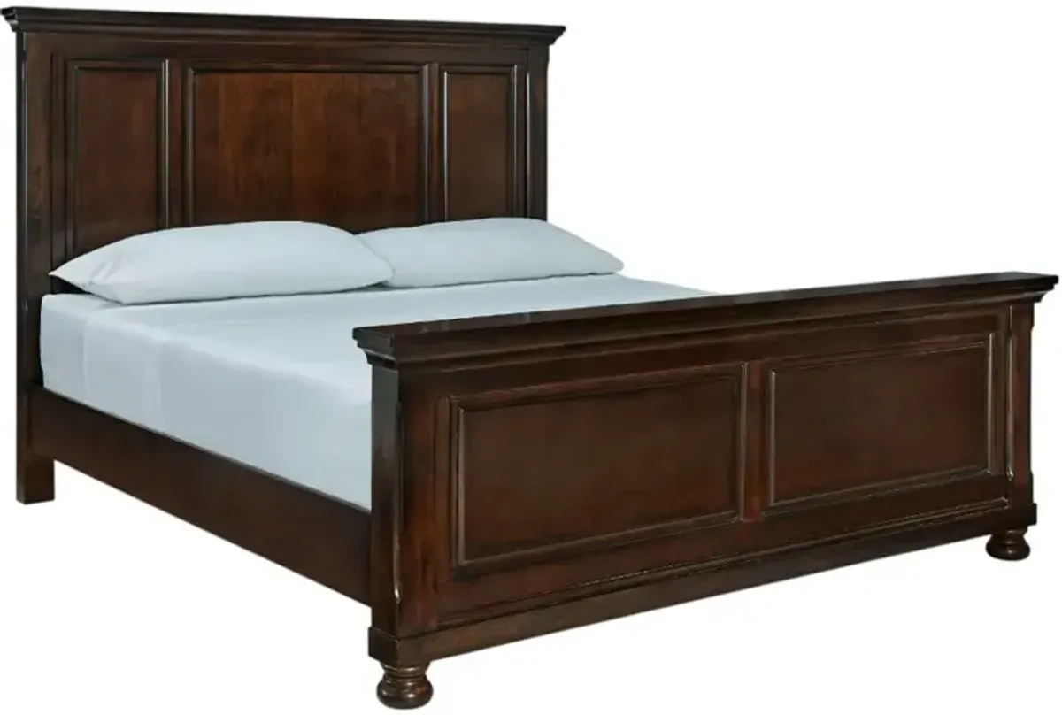 MillenniumÂ® by AshleyÂ® Porter Rustic Brown King Panel Bed