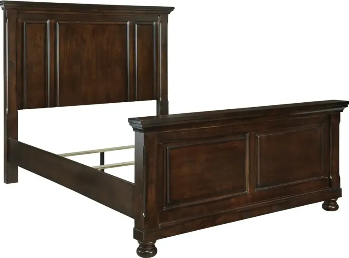 MillenniumÂ® by AshleyÂ® Porter Rustic Brown Queen Panel Bed
