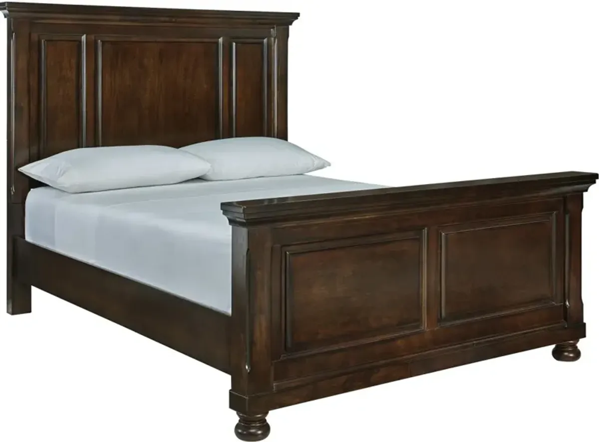 MillenniumÂ® by AshleyÂ® Porter Rustic Brown Queen Panel Bed