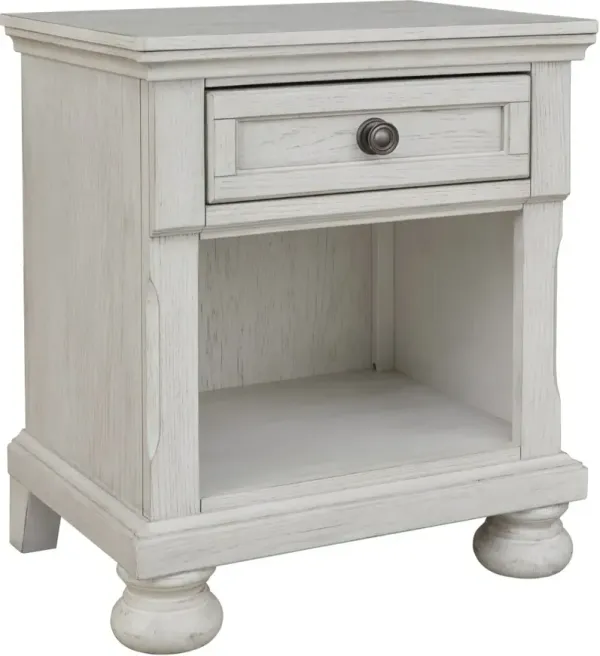 Signature Design by AshleyÂ® Robbinsdale Antique White Nightstand