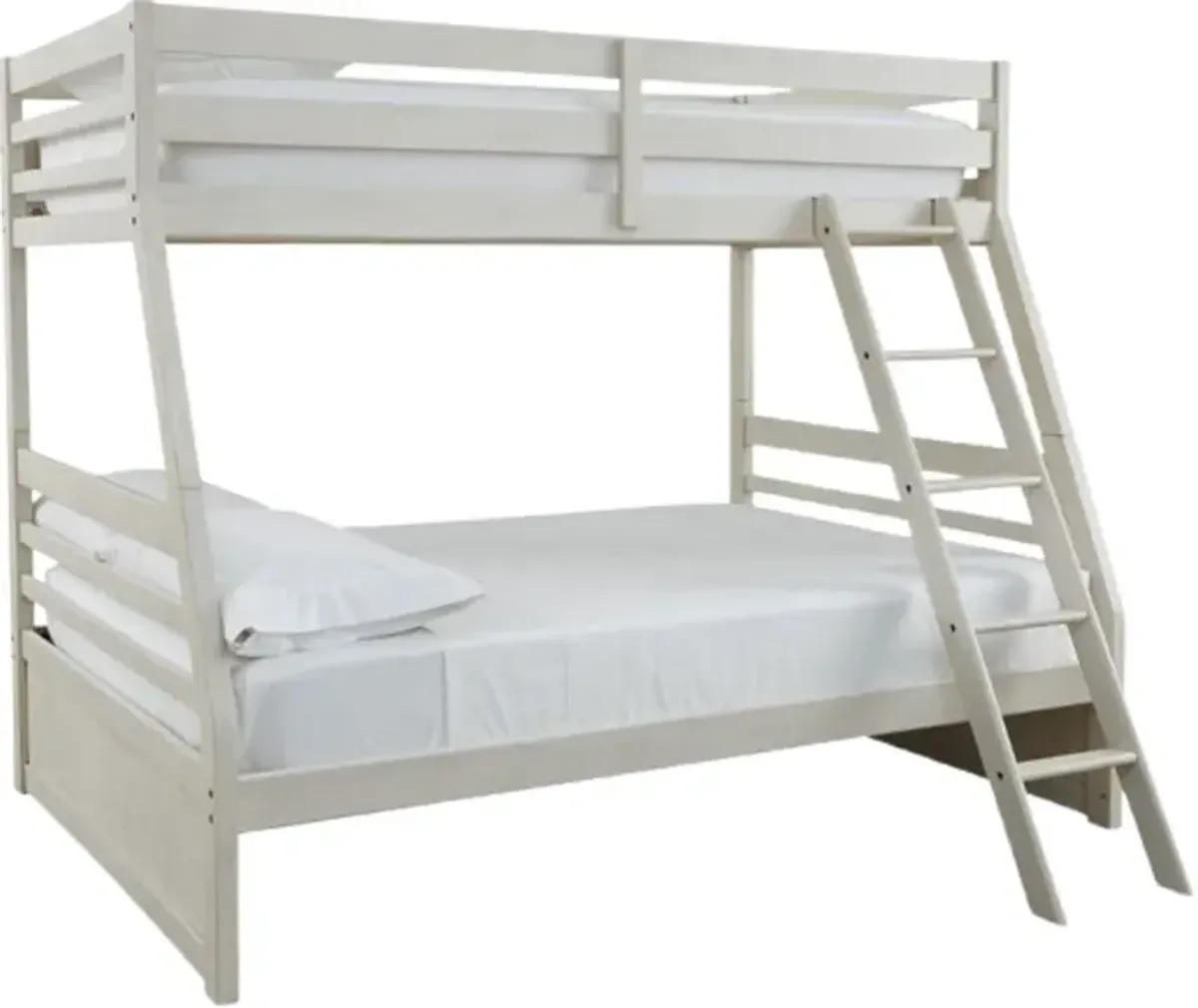 Signature Design by AshleyÂ® Robbinsdale Antique White Twin/Full Bunk Bed