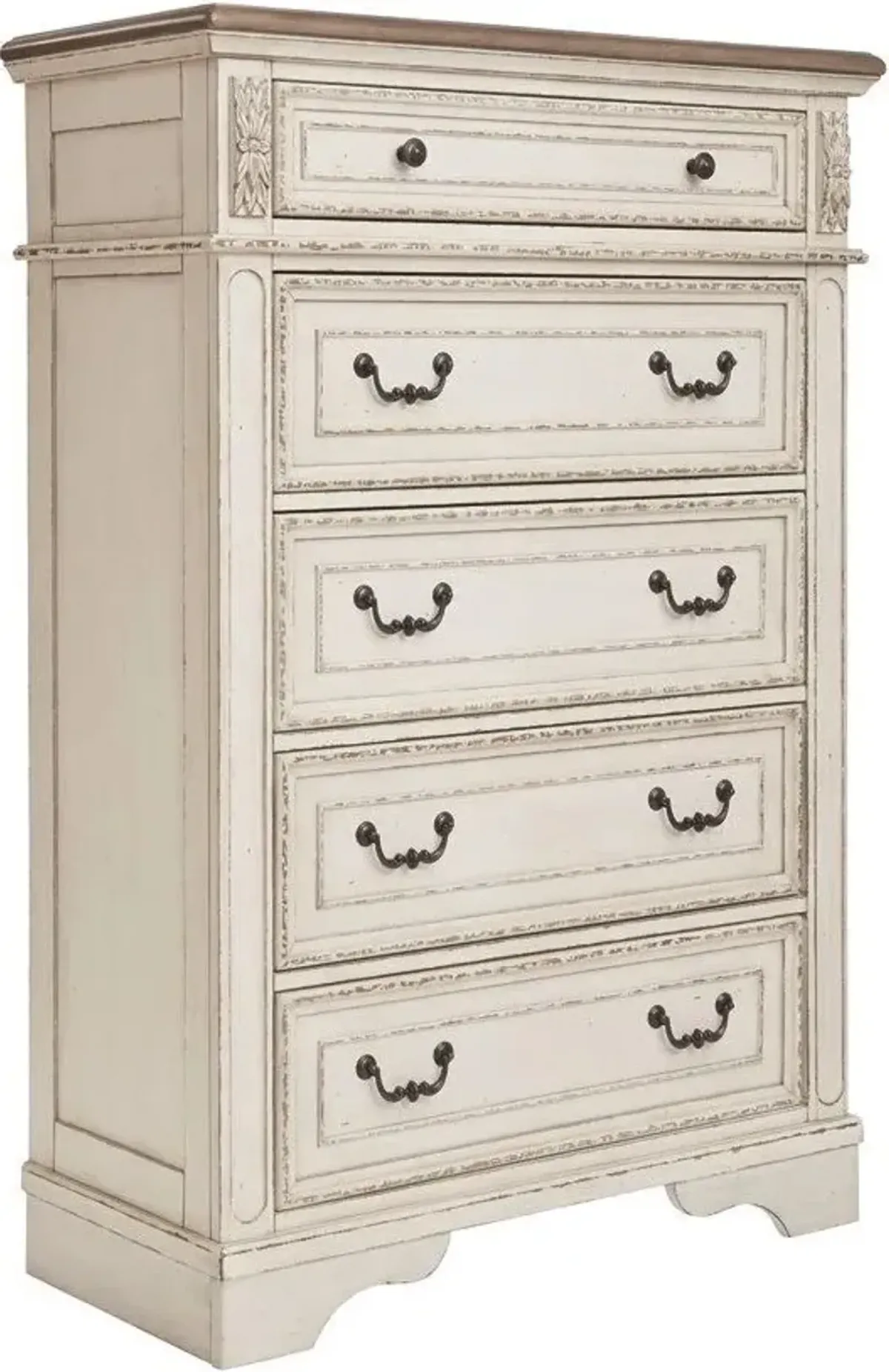 Signature Design by AshleyÂ® Realyn Two-Tone Chest 