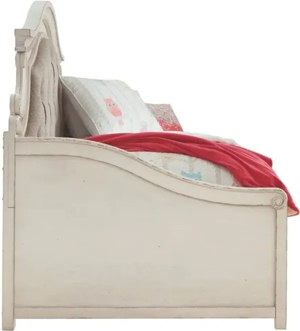 Signature Design by AshleyÂ® Realyn Chipped White Twin Storage Daybed