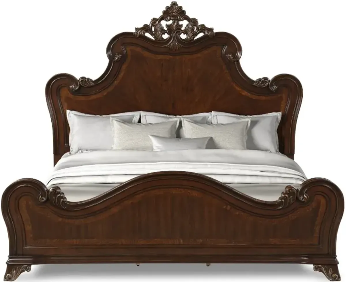 New ClassicÂ® Home Furnishings Montecito Cherry King Panel Bed 