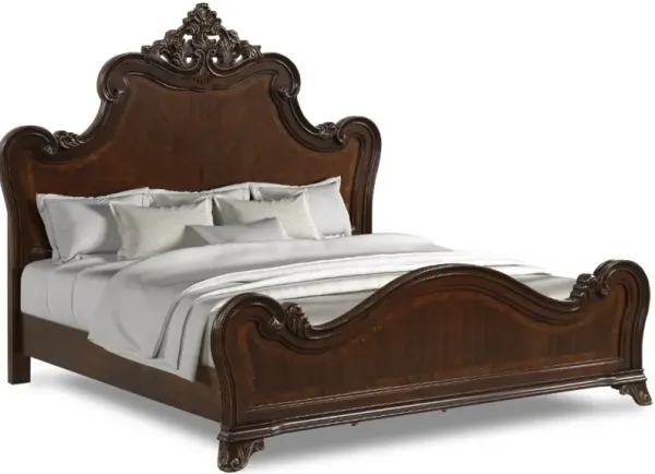New ClassicÂ® Home Furnishings Montecito Cherry King Panel Bed 