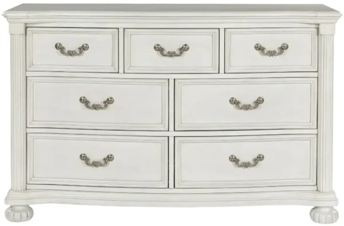 BenchcraftÂ® Montelaine Antique White Dresser