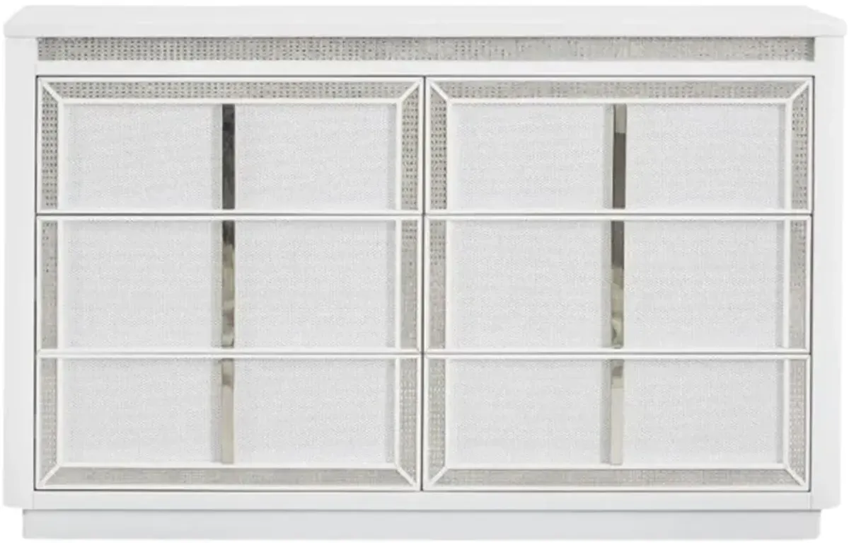 Signature Design by AshleyÂ® Chalanna White Dresser