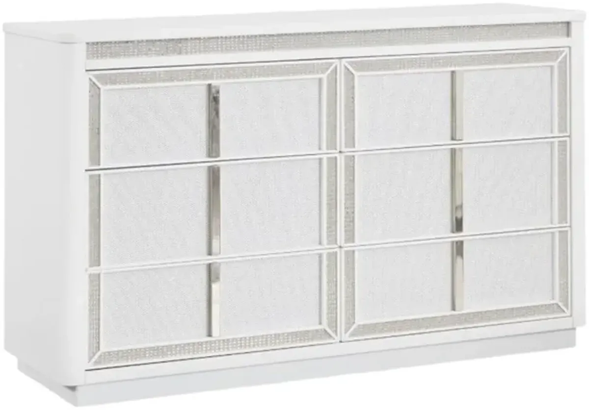 Signature Design by AshleyÂ® Chalanna White Dresser