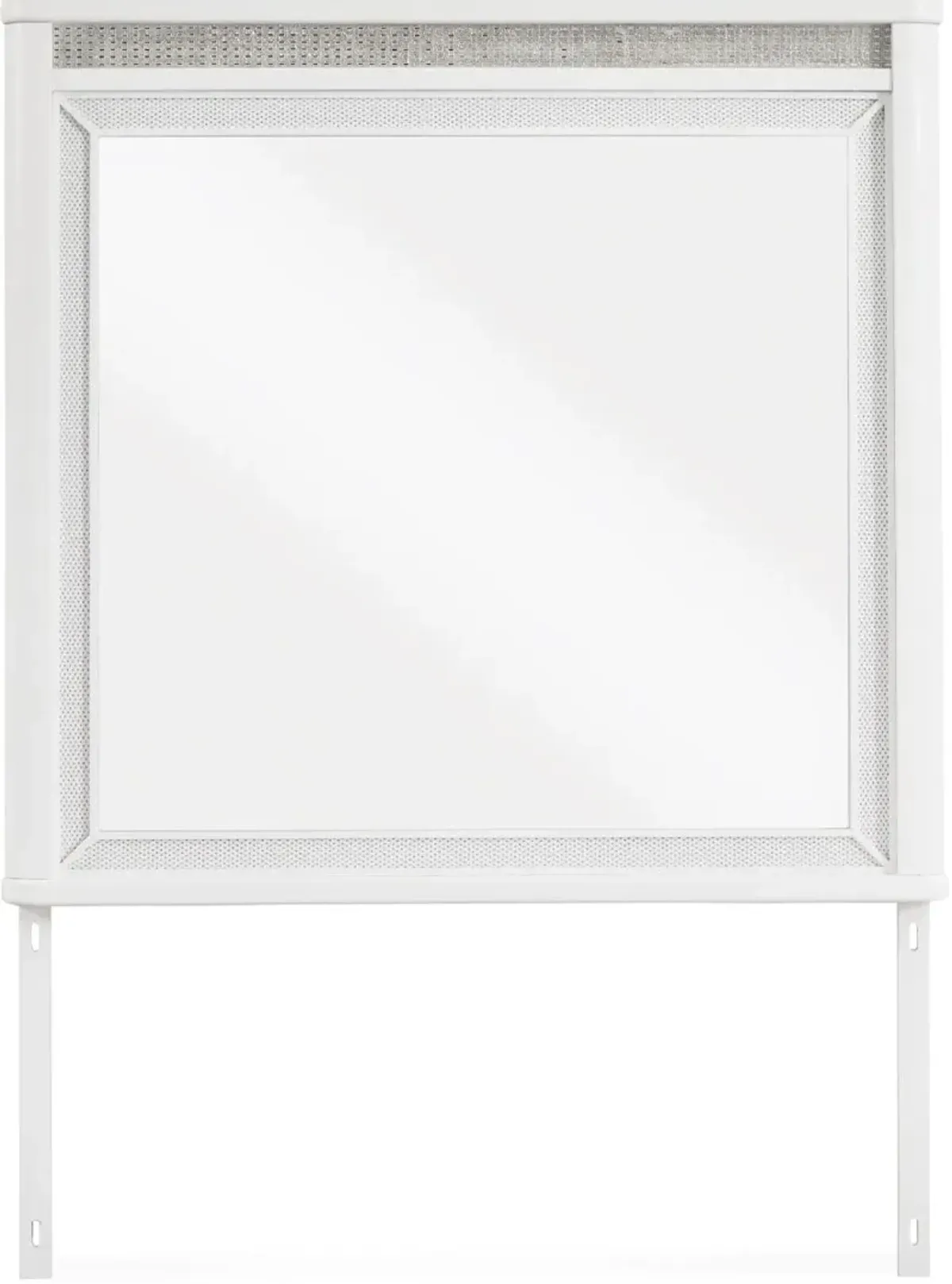 Signature Design by AshleyÂ® Chalanna White Bedroom Mirror