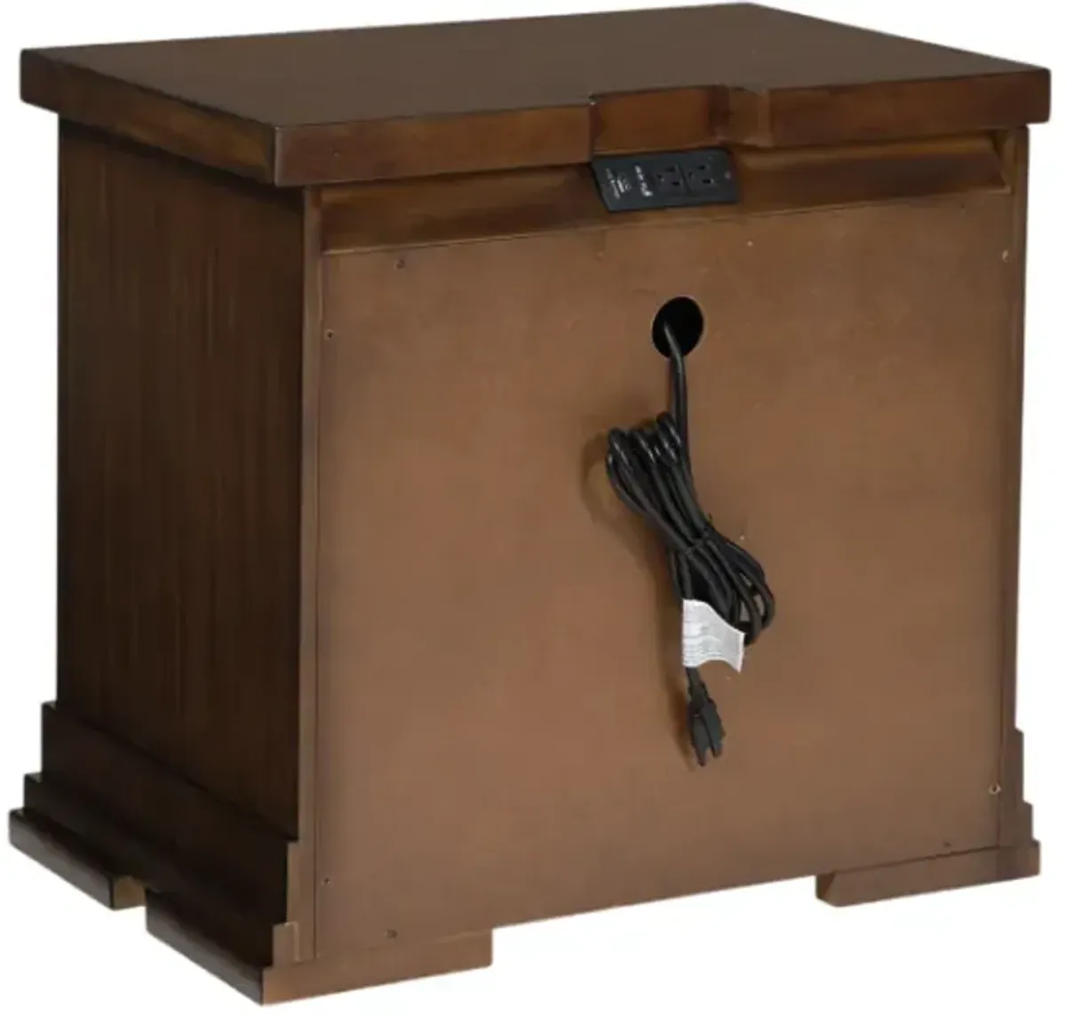 Signature Design by AshleyÂ® Taffenbrook Medium Brown Nightstand