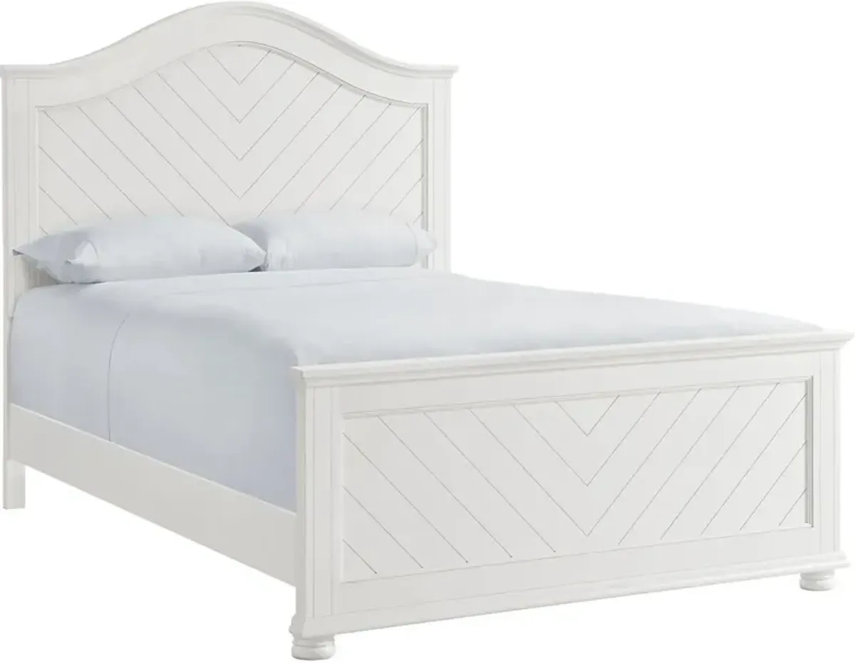 Elements International Kona White Full Bed