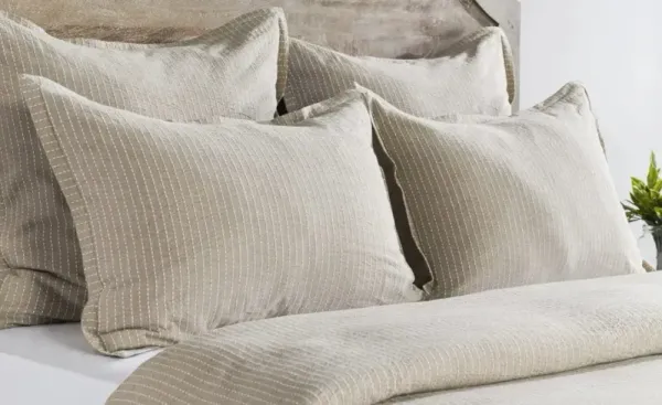 Classic Home Karina 3-Piece Natural Cotton Queen Sheet Set