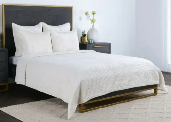 Classic Home Bari 4-Piece Velvet Cloud King Quilt Set