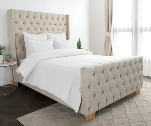 Classic Home Danica 3-Piece White Queen Quilt Set
