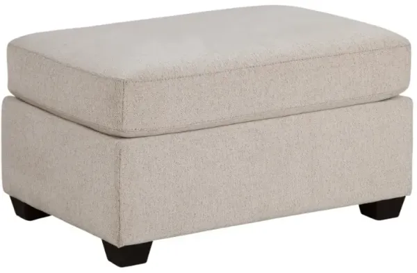 Behold Home North Cream Ottoman