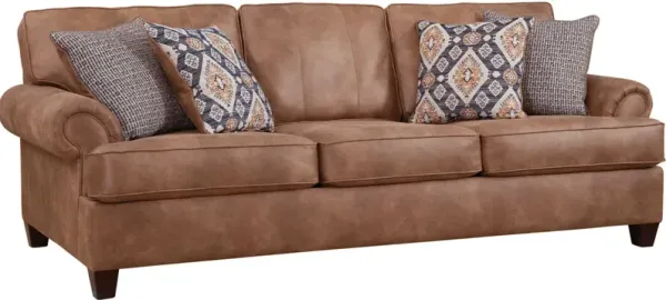 Behold Home Carleigh Camel Sofa