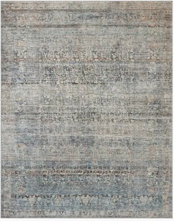 LoloiÂ® Rugs Billie Denim/Blush 8'x10' Area Rug