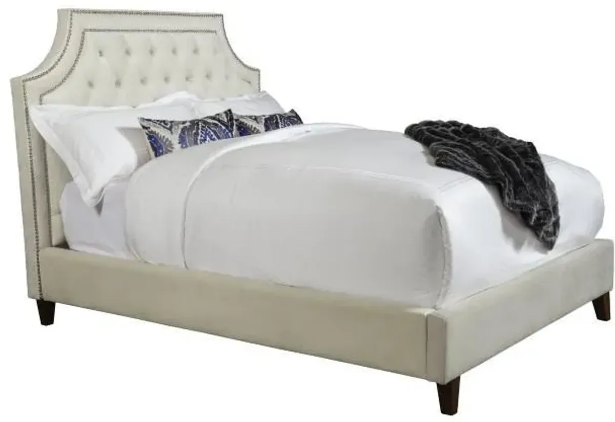 Parker HouseÂ® Jasmine Champagne Queen Panel Bed