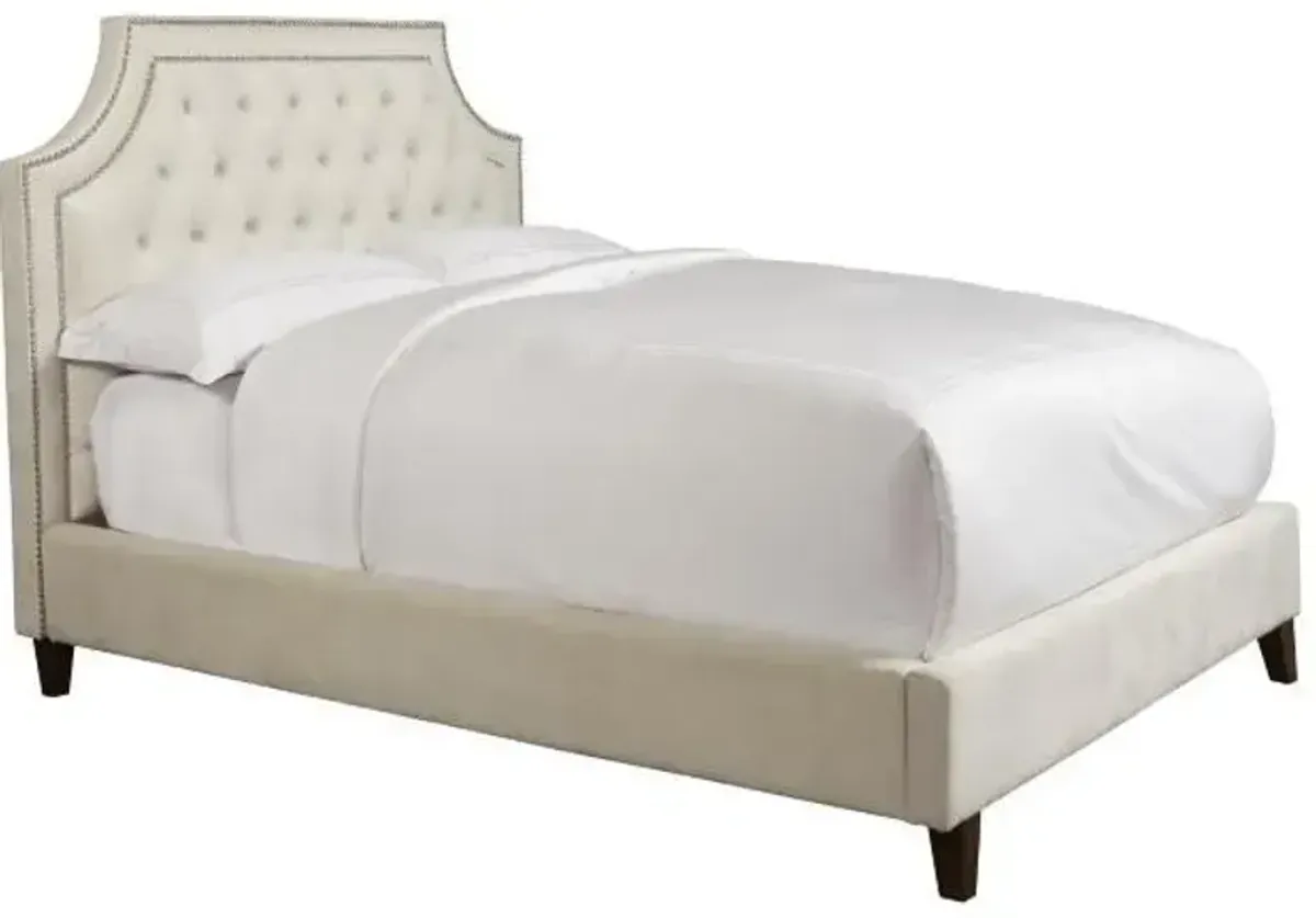 Parker HouseÂ® Jasmine Champagne Queen Panel Bed