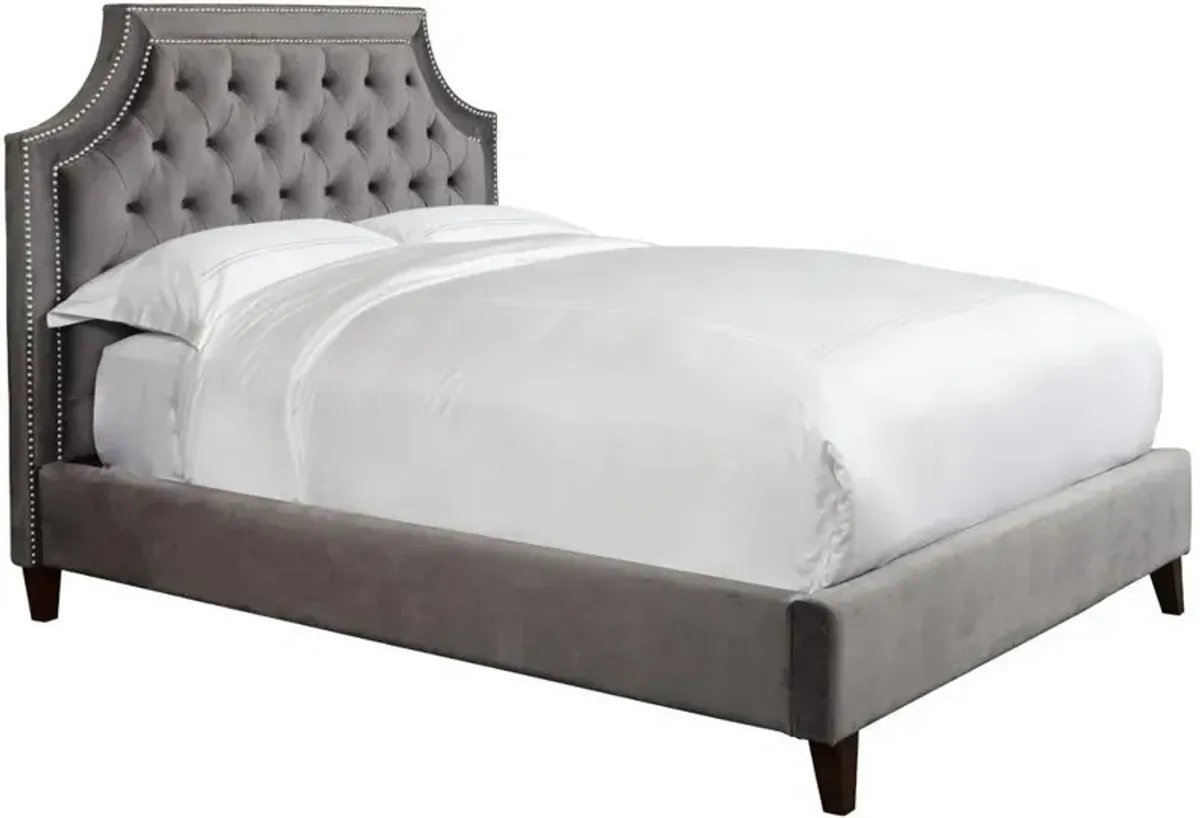 Parker HouseÂ® Jasmine Flannel King Panel Bed