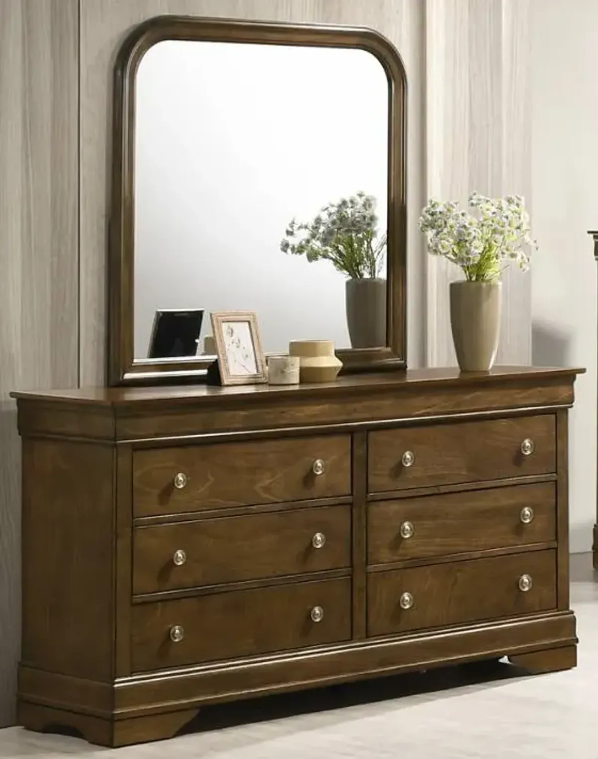 Lifestyle 0394A 3-Piece Toffee Full Bedroom Set
