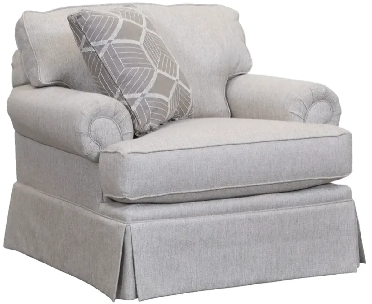 Craftmaster Guest List Skirted Chair