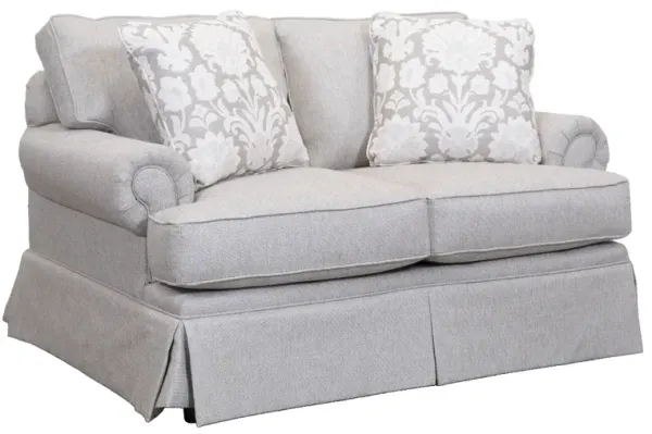 Craftmaster Guest List Skirted Loveseat