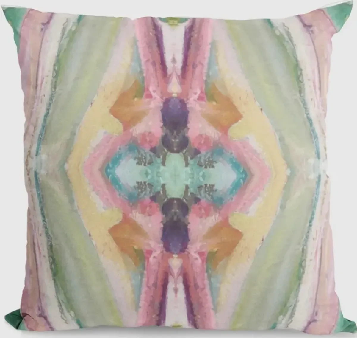 Windy O'Connor Candy Mountain Outdoor Toss Pillow