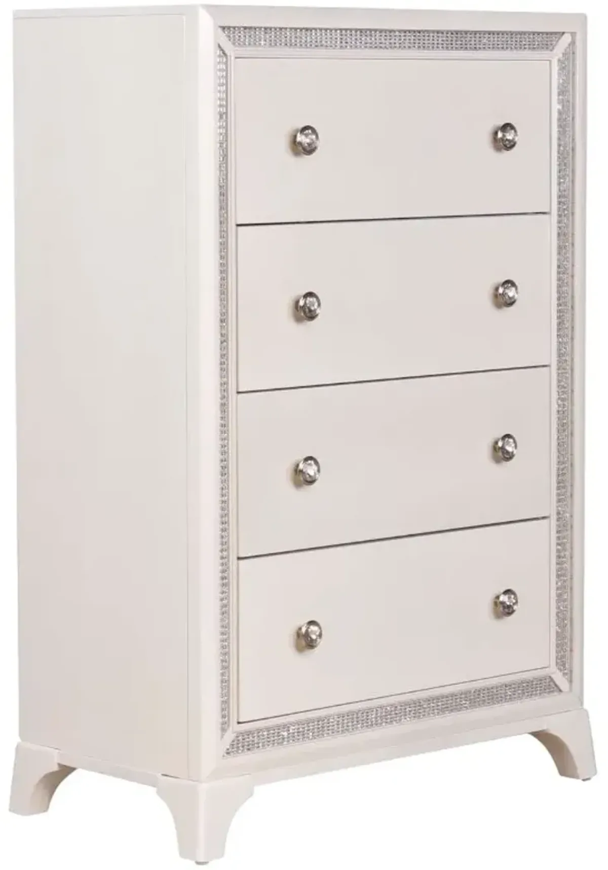 Steve Silver Co. Cassie Pearl 5-Drawer Chest