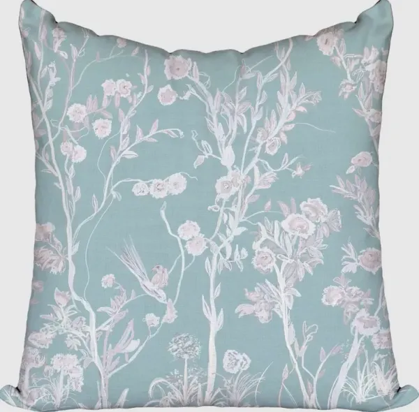 Windy O'Connor Cherry Blossom Sky Bolster Pillow