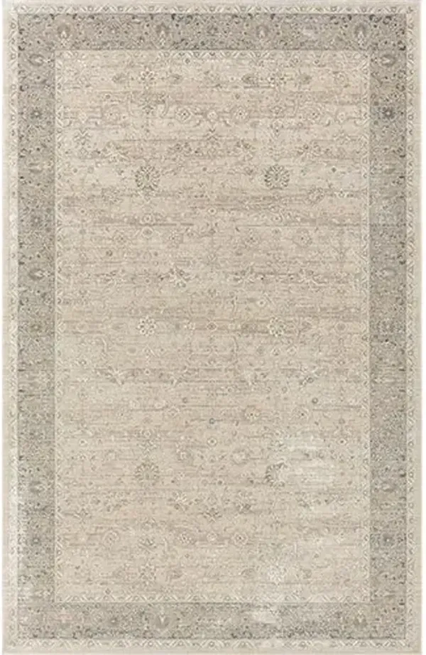 LR Home Cheshire Beige/Gray 5'x8' Area Rug